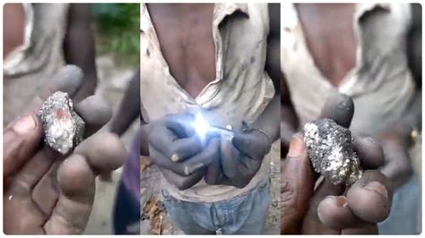 Miners in Congo have discovered electrically charged rocks.http://BlurredCulture.com#congo #ElectricRocks